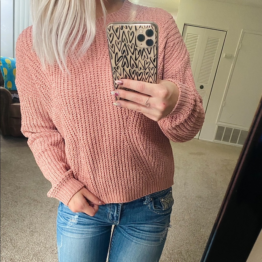 💗 Beautiful Hippie Rose Sweater 💕